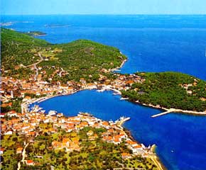ugljan aerial view