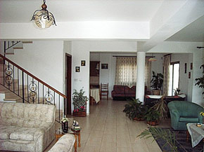 Cyprus villa living room