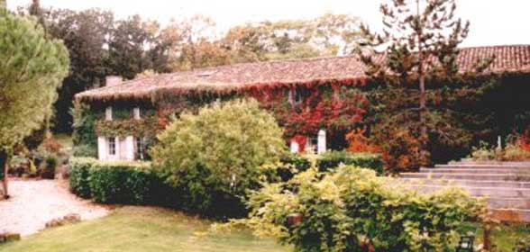 Back of Bordeaux villa