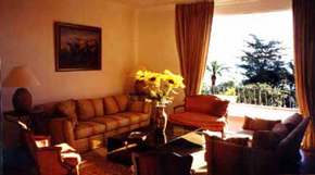 villa room with balcony