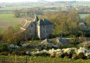 Chateau de Chanze view of countryside