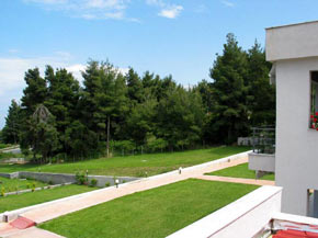 Holiday villa garden