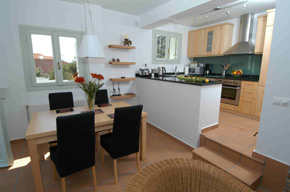 Levante Villa Kitchen and Dining Area