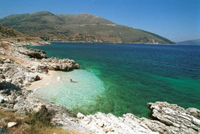 beach near Agia Efimia