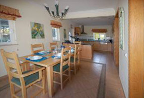 Dining area and kitchen