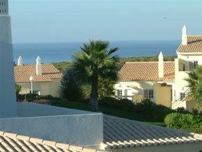 View of the ocean from villa