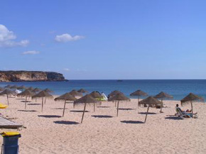 Portugal beach scene