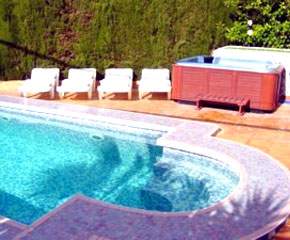 Altea villa pool 1230