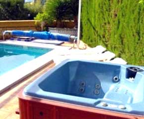 Villa jacuzzi
