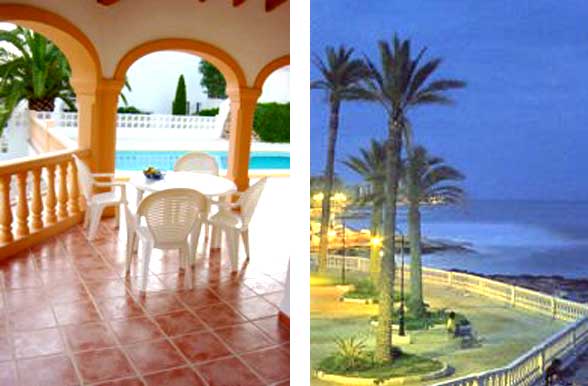 Holiday Villa Moraira Costa blanca