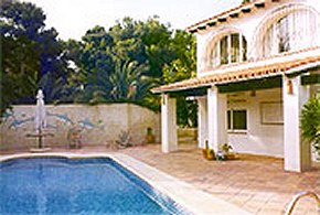 Holiday Villa with poolMoraira, Costa Blanca