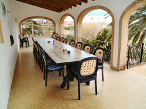 holiday villa balcony