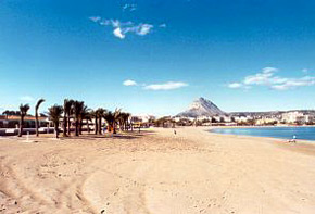 Costa Blanca beach Javea