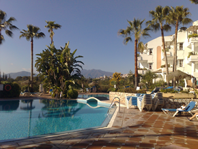 Mijas Golf apartments with pool