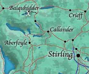Balquhidder map