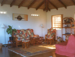 Antigua villa lounge