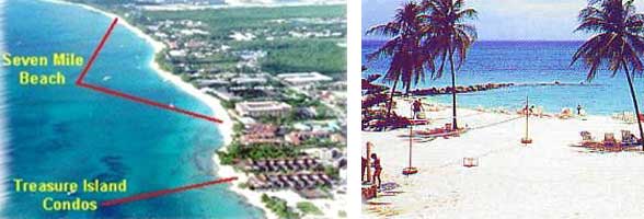 Grand Cayman island beach