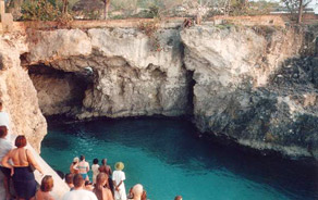 Negril cliff divers