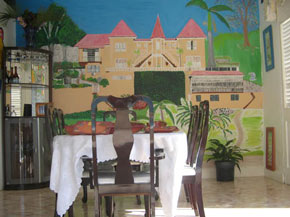 villa mural painting
