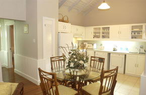 Barbados Villa dining area