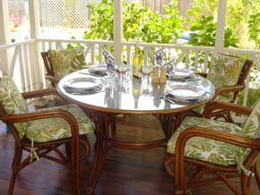 Barbados Villa balcony