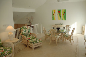 Antigua villa dining area 