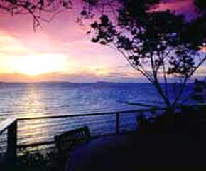 Koh samui  villa sunset