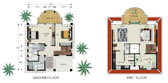 Thailand villa plans