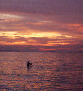 Lipa Noi Beach Sunset