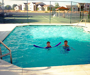 Villa Pool Area