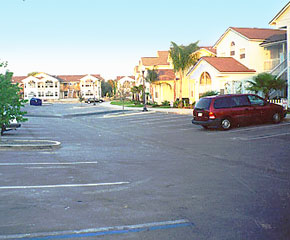 Front of Villa