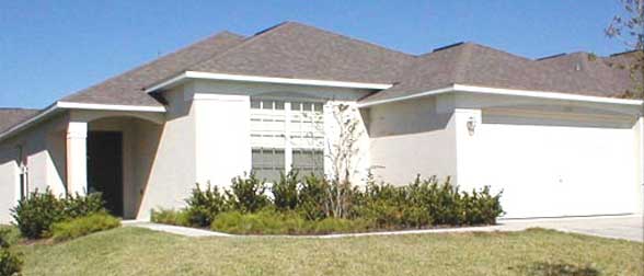 Full width view of Haines City villa
