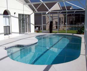 private florida villa pool 