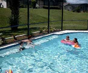 villa with pool