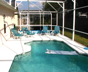 Screened Pool Area