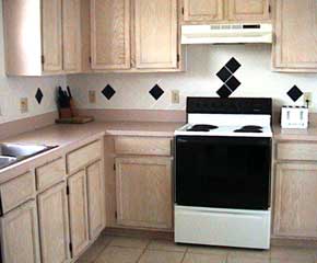 kitchen of 3 bed holiday villa