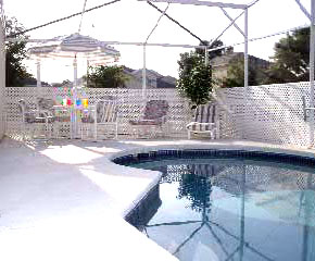 Private villa with pool