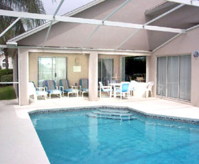 Private Villa Pool area