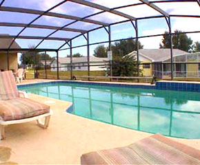 Private pool area