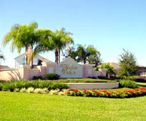 holiday villas entrance