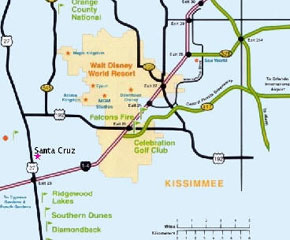 Central Florida Map