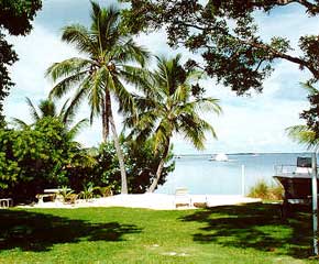 Sandy Beach in Key Largo