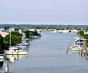 Inter-coastal Waterway taken from the Balcony