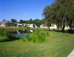 Davenport Villa pond