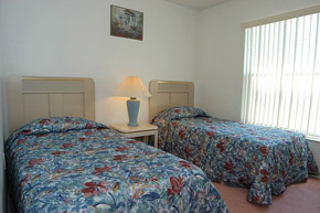 villa twin bedroom