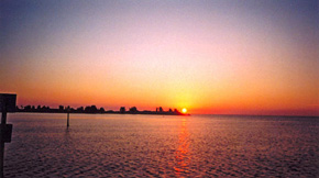 gulf coast sunset