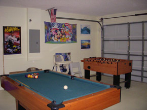 Pool and Games room