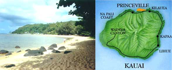 kauai map