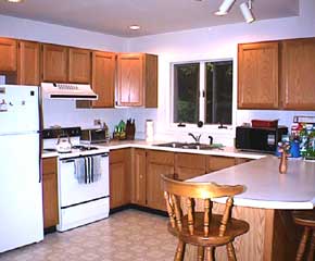 chalet kitchen