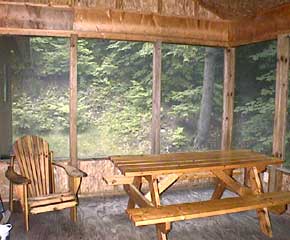 chalet porch